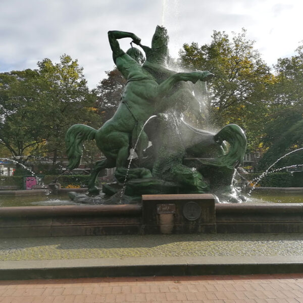 Krimi-Trail Hamburg Ottensen Stuhlmannbrunnen