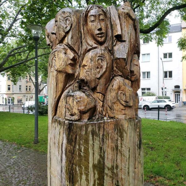Krimi-Trail Dortmund Skulptur